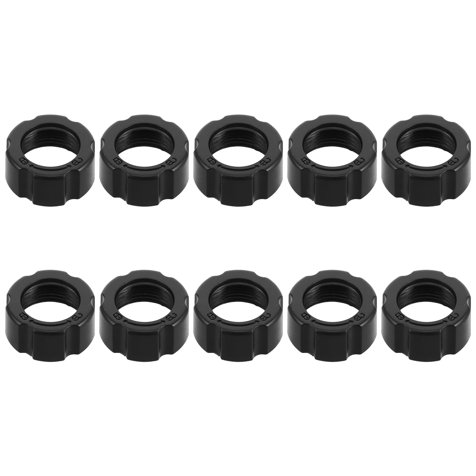 

10pcs Phone Holder Nut Ball-Joint Fixed Adapter Tightening Rings Car Mount Screw-On Bracket For Air Vent Plastic Car Outlet
