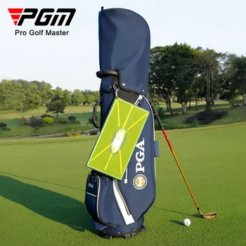 PGM Golf Mat Pro - Swing Training Aid, Sequin Tech Surface, Analyze Swing Path & Ball Impact, Portable In- Outdoor