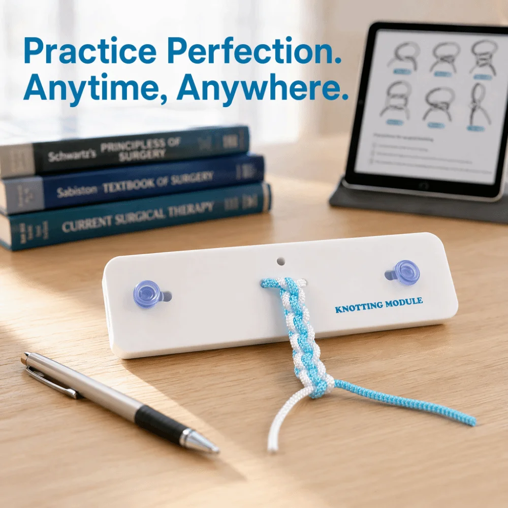 With Rope Surgical Knotting Simulator Practice Mold Knotter Surgical Knotting Practice Model Skill Training Practice Tool