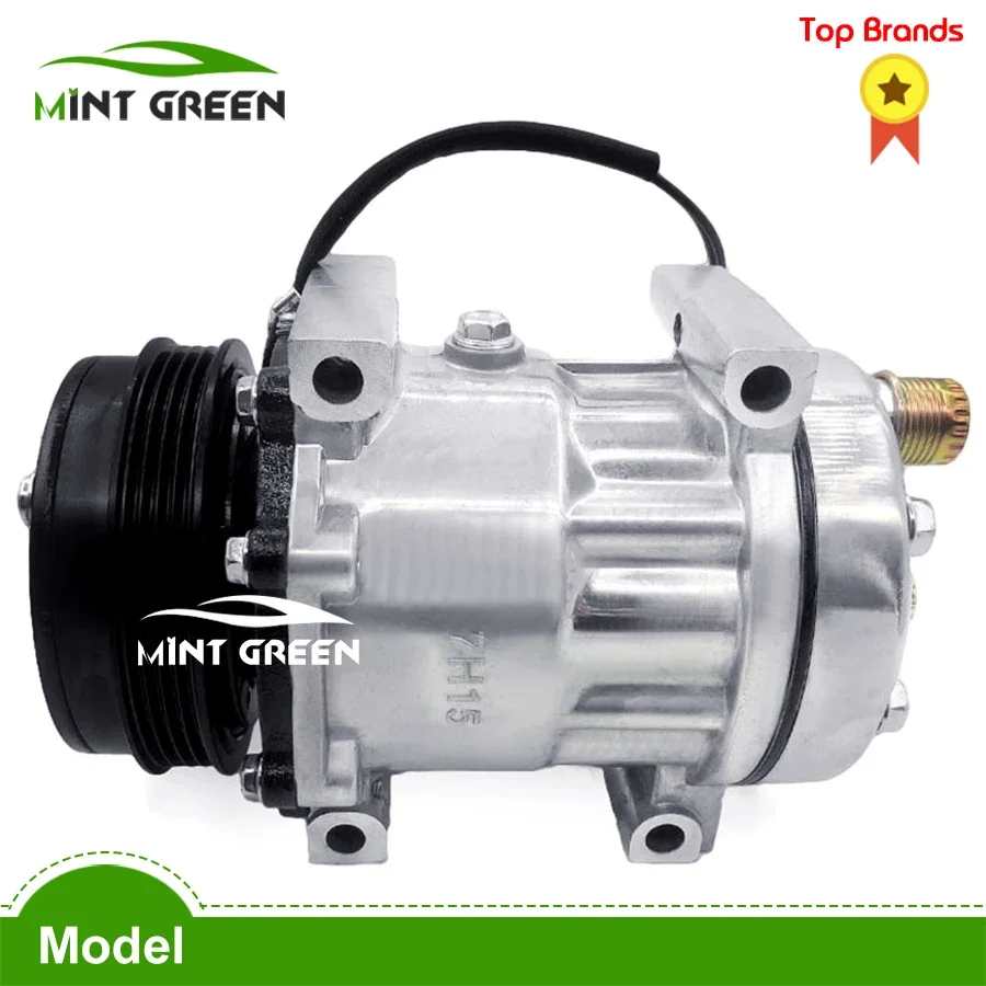 SANDEN SD7H15 Auto AC Air Conditioning Compressor For LAND ROVER DEFENDER LD Pickup 2.5 Td5 JPB101200 TSP0155160 8FK351132231