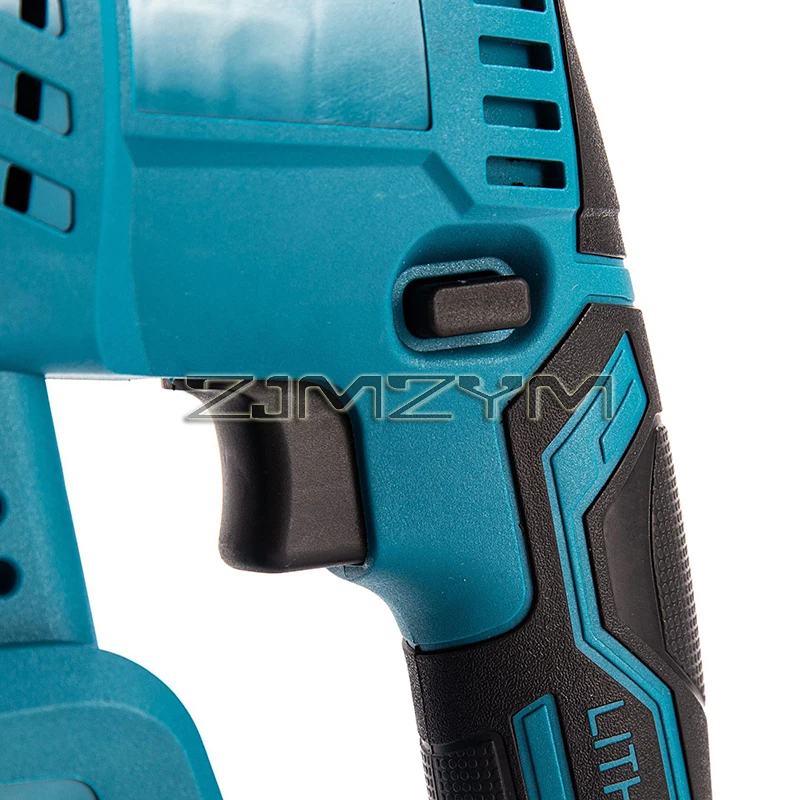 Electric Brushless Cordless Rotary Hammer Drill Rechargeable Electric Hammer Multi-function and High-power Impact Drill