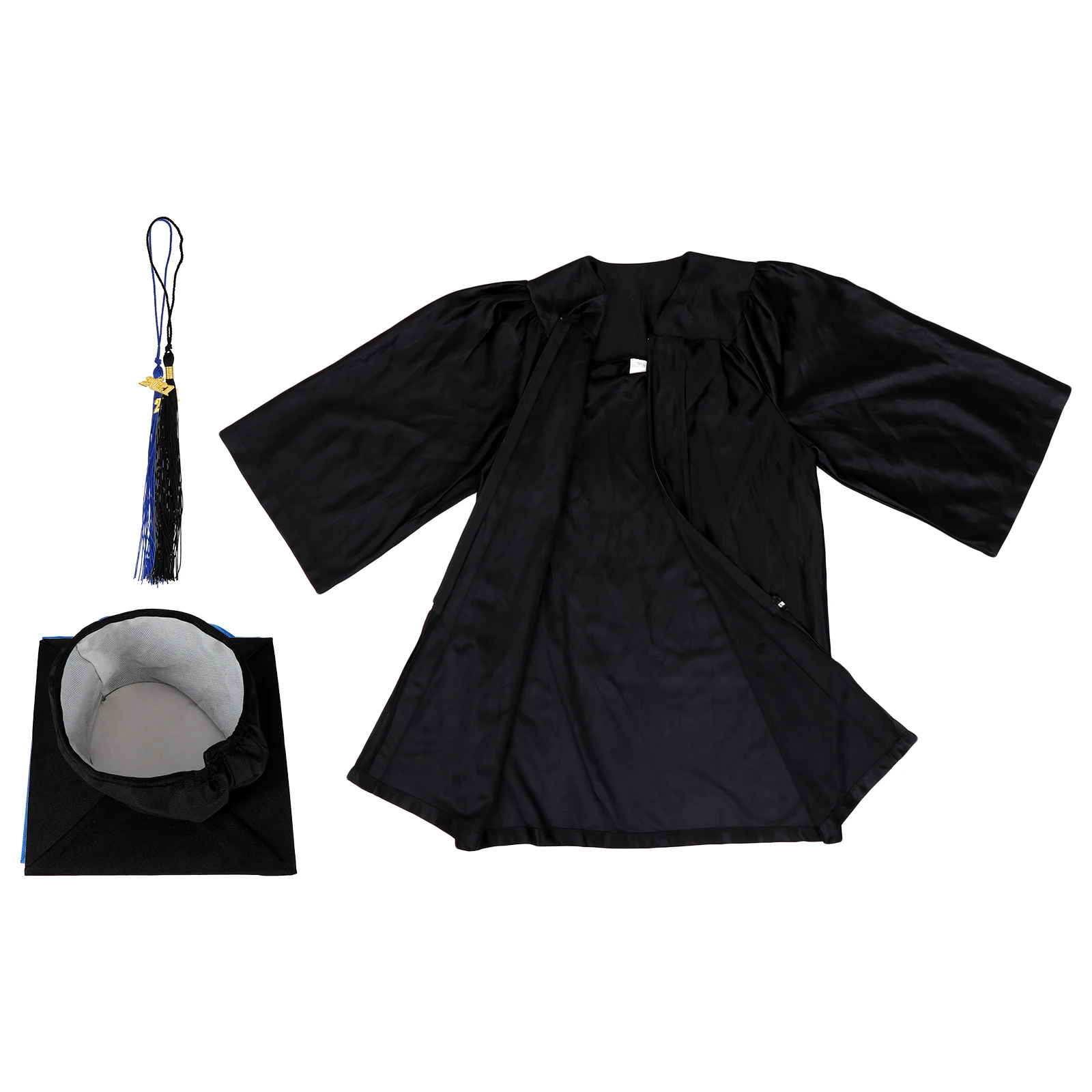

Doctor's Hat Gown Kids Dress Graduation Apparel Celebration Child Lovely Robe Bright Color Preschool Kindergarten Students