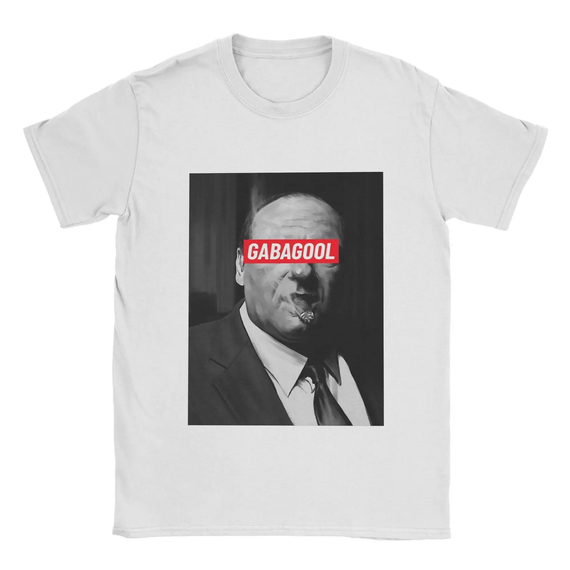Tony Soprano Gabagool T-Shirt Summer  Harajuku T-Shirts Men Cotton Round Neck 4XL 5XL 6XL Tees Short-Sleeve Y2K Funny Tops