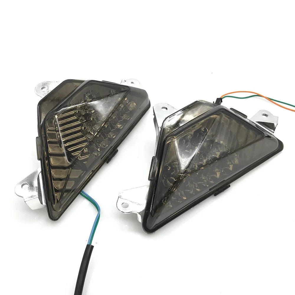 

Передний светодиодный указатель поворота для мотоцикла, лампа-индикатор, аксессуары для KAWASAKI Ninja 250 300 400 650 1000 Z1000SX ZX6R