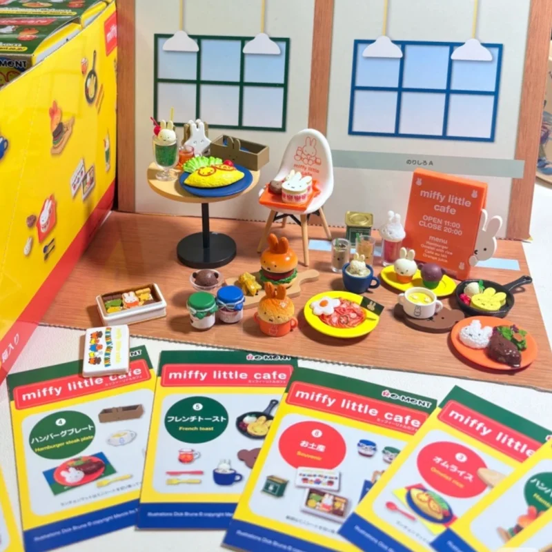 Rement Original Miniature Childhood Fruit Dessert Makeup Room Trendy Play Blind Box Display Piece Collectible Toy Figure
