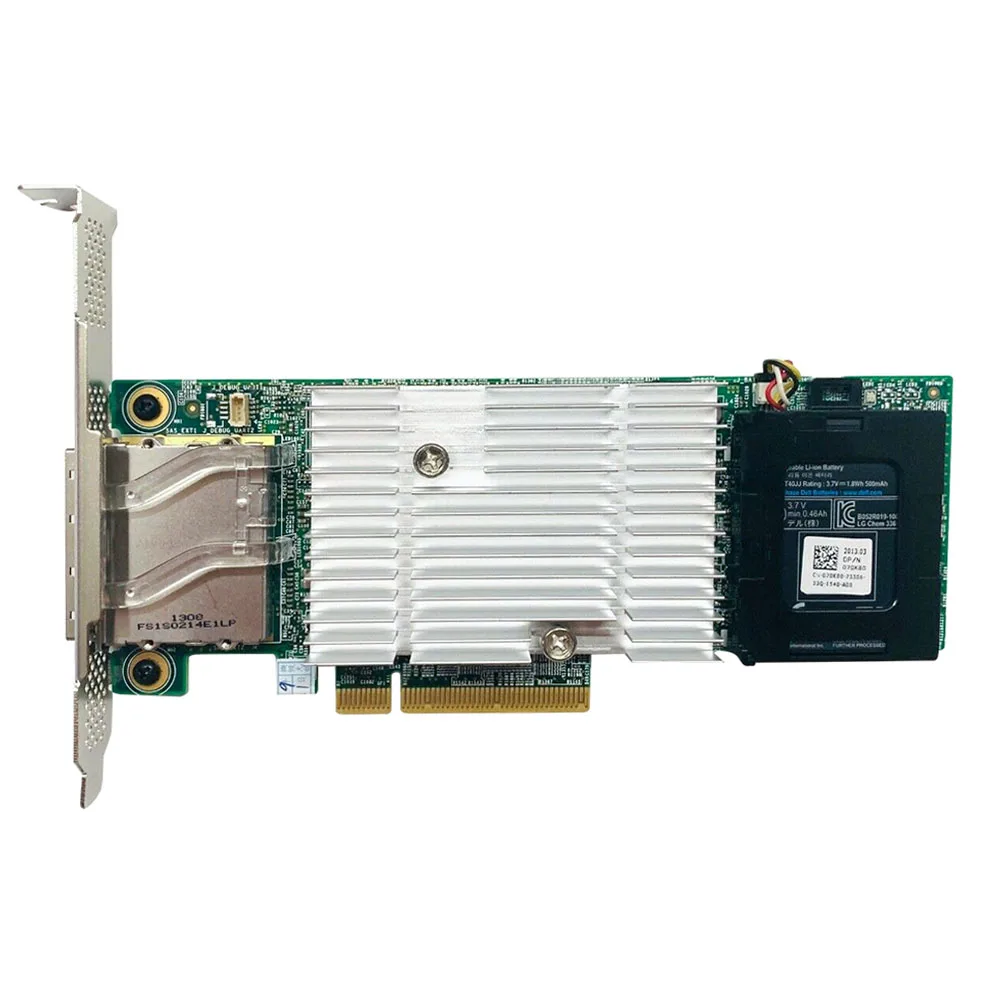 Used Original 0NDD93 PERC H810 Battery for PowerEdge RAID Controller SAS SATA RAID Controller NDD93 Array Card 1G PCI-E Card