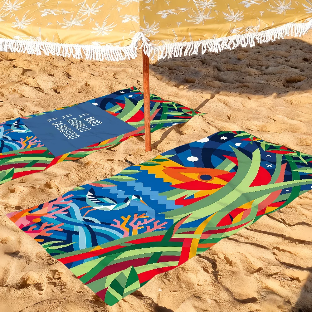 Singer Q-Quevedo EL BAIFO Towel For Beaches Yoga Studios Gyms Hot Springs Swimming Pools And Picnics