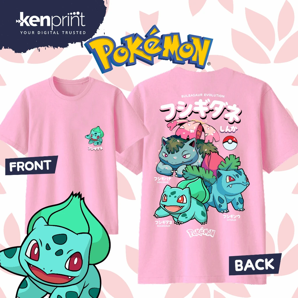Anime Pokémon Bulbasaur Evolut - огляд і ціна Street Fashion Evolution