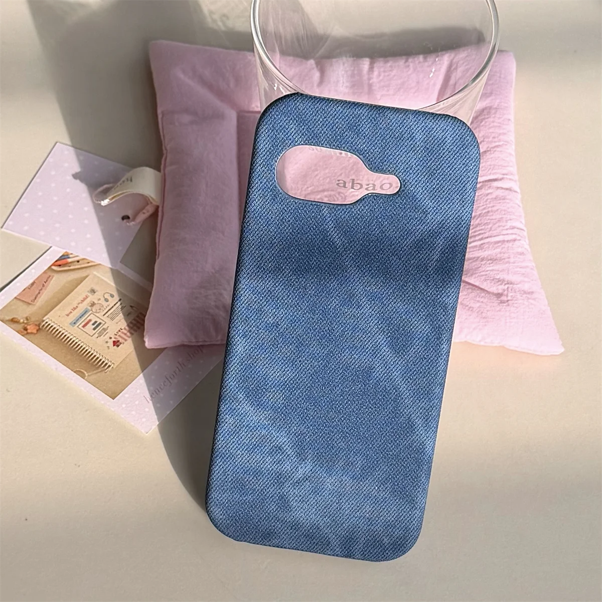 Luxuriöse Cowboy-Jeans-Leder-Handyhülle für Google Pixel 9 10 Pro XL 7 8 9 Pro 10A 9A 8A 7A Denim Schutz Hartschale Slim Cover