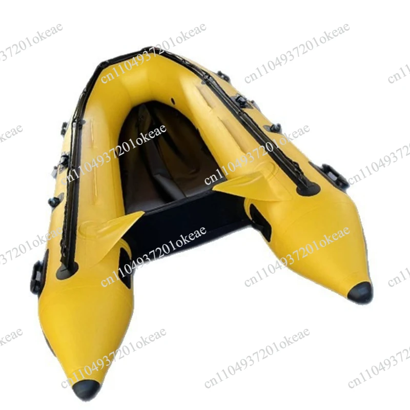 Thickened folding portable sunscreen rescue boat rubber boat kayak