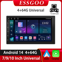 ESSGOO Car Radio Wireless Carplay Android Auto 2 Din 7\