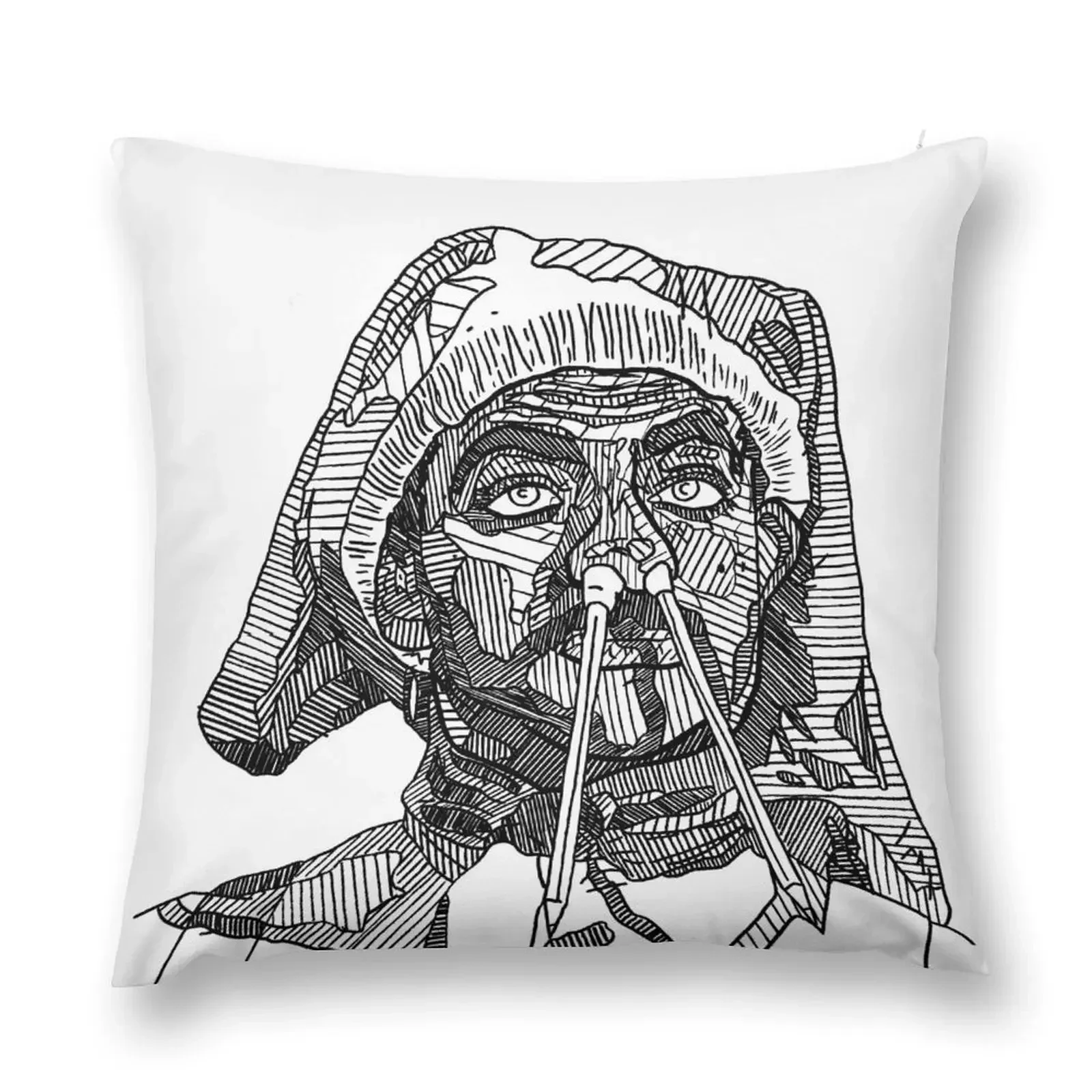 Rowan Atkinson // Blackadder Drawing Throw Pillow Christmas Cushion For Home Decorative Cushions Cushion Cover Luxury pillow