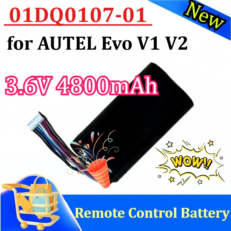 

New for AUTEL Evo V1 V2 01DQ0107-01 Remote Control Battery 3.6V 4800mAh