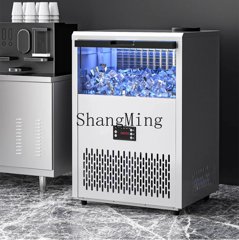 ZYY التجارية الصغيرة الحليب الشاي متجر مقهى آلة صنع الثلج التلقائي آلة مكعبات الثلج الكبيرة