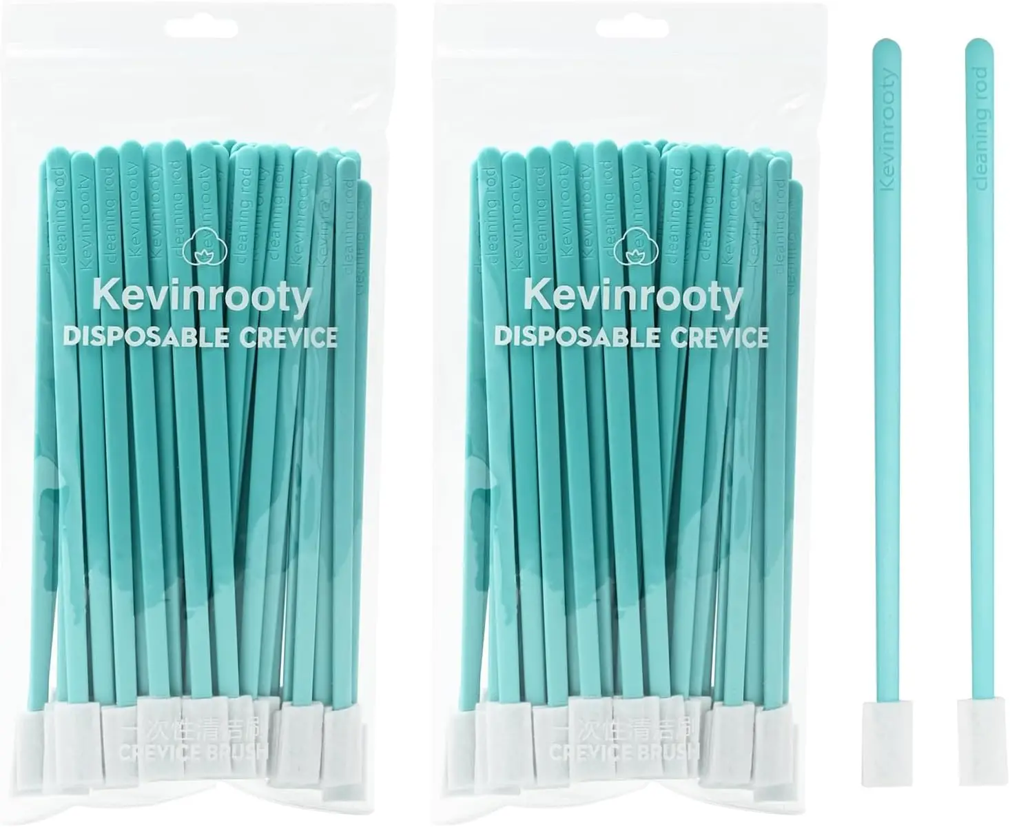 100PCS Disposable Crevice Cleaning Brush Tool Kit, Toilet Seat Cleaner, Deep Clean for Gaps