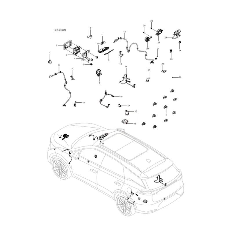 

4Pcs SC-3609200 Tire TPMS Pressure Sensor for BYD Tang EV Song PorMax Qin Han EV 2017-2019 Tyre Pressure Monitor Module jasmine