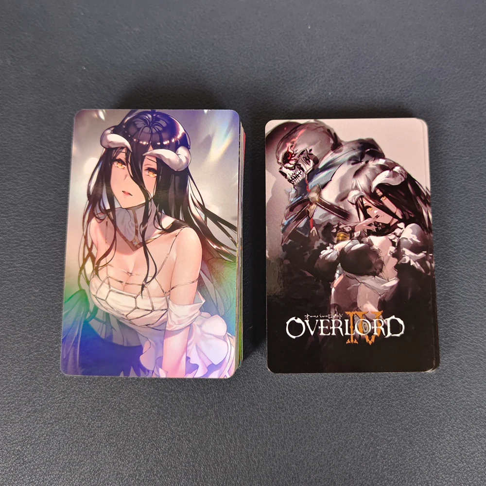 

Overlord Manga Lomo Card Album Comic Characters Photo Card Fans Collection Cards 96 Pc/set