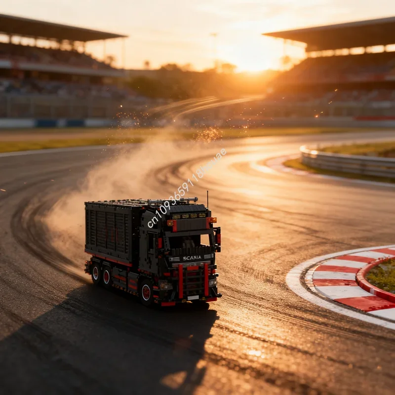 

3868pcs MOC Trailer Scania Truck And Technical Model Building Blocks Architecture Assemble Christmas Gift DIY Toy Creative Idea