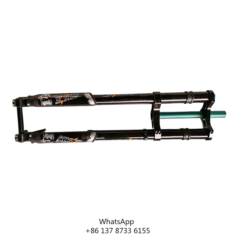 

KKE New Brand Alloy Suspension Front Fork For MTB & Electric Motorcycles Coil Spring For Bike Owners