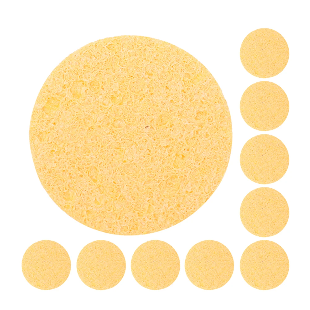 

10Pcs Unbleached Sea Sponge for Hermit Crab Aquarium Drinking Dish Moisture Retention Compact Humidity Control Sponge Natural