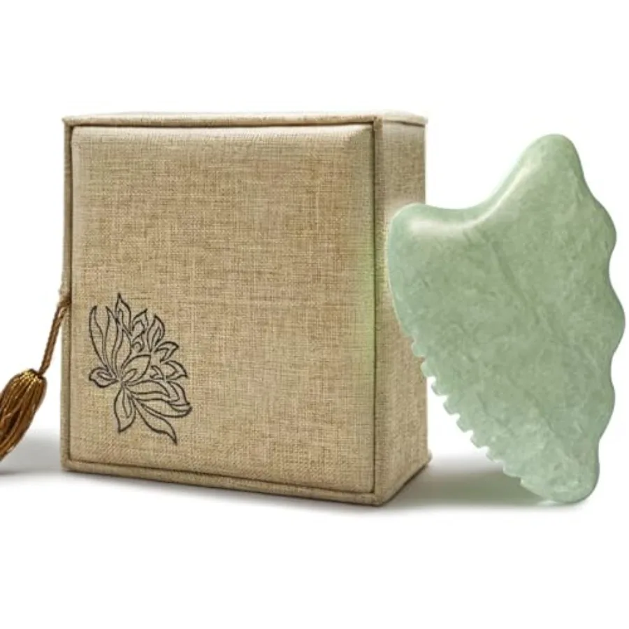 Gua sha ferramentas faciais ferramenta guasha para rosto jade gua sha pedra pente borda rosto escultura ferramenta ferramentas de cuidados com a pele para dispositivo face lift