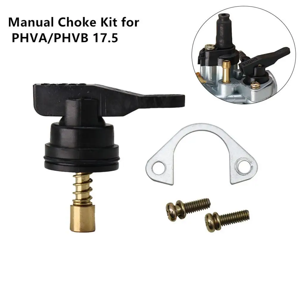 1pc Motorcycle Carburetor Manual Choke Kit Throttle Switch Parts Compatible For PHVA PHVB PHBN 53015