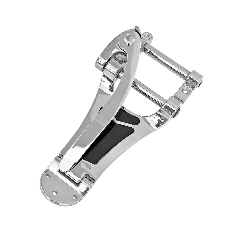 

Электрогитара Tremolo Bridge Tailpiece Chrome & Gold Hardware LP Jazz Style Factory Direct Tremolo Bridge System