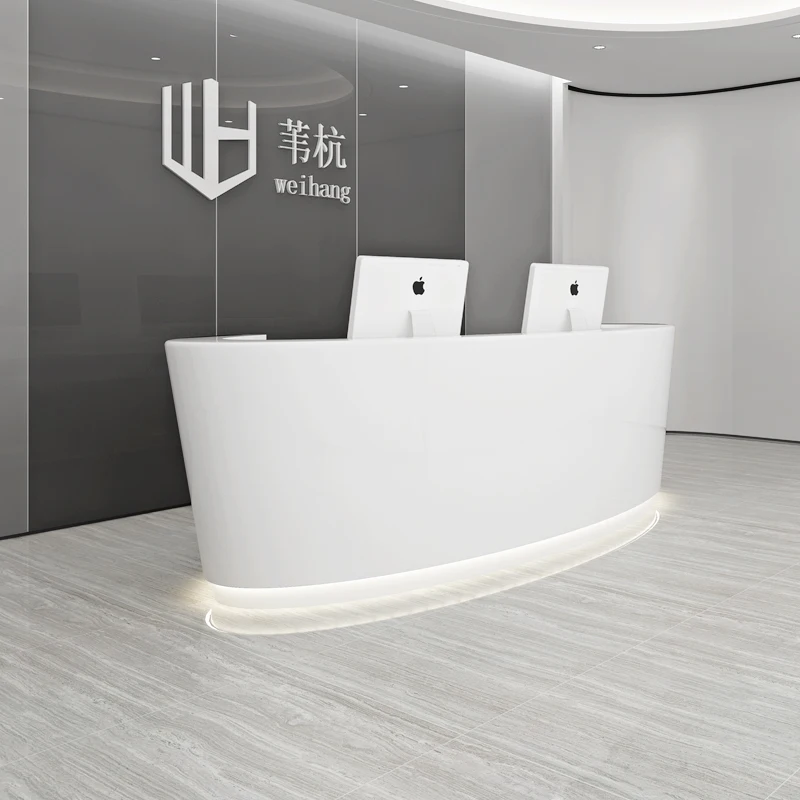 Front desk reception desk intermediary training institution company bar beauty salon hotel cashier