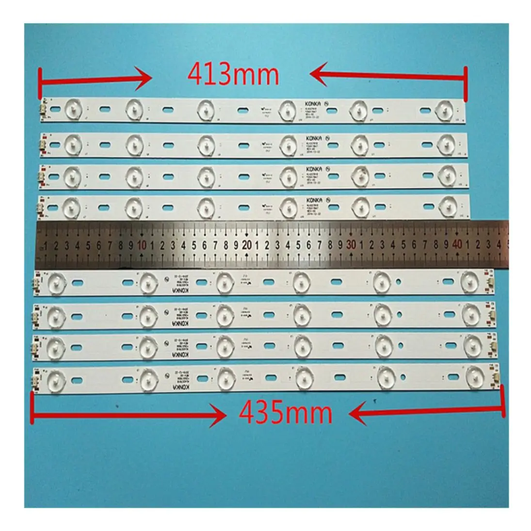 

LED Bar for DNS K42A619 Supra S TV-LC42T4 42" TV KL42GT618 35017849 35017855 35017848 35017856 35017847rev-00