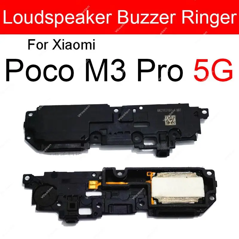 Loudspeaker Ringer For Xiaomi Mi Poco X3 NFC X4 GT F2 M2 M3 M4 Pro 4G 5G C3 PocoPhone F1 Loud Speaker Sound Buzzer Flex Cable