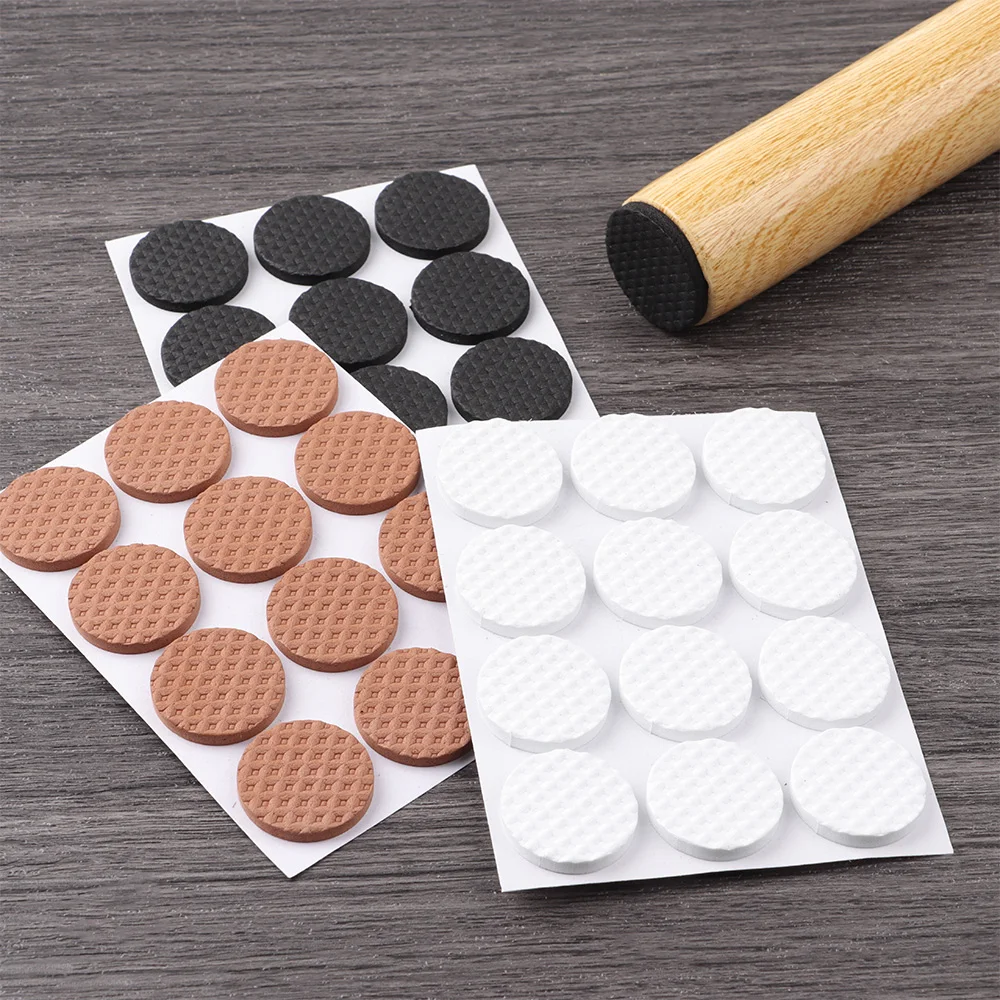 6/9/12Pcs Self Adhesive Furniture Leg Feet Protector Pad Chair Leg Pad Anti-Skid Scratch Furniture Feet Floor Protector Pads