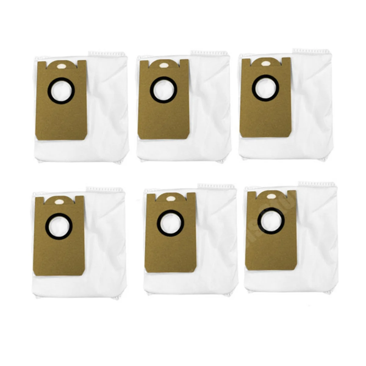 6PCS Dust Bag for ABIR R30 Robot Vacuum Cleaner Replacement Spare Parts Dust Garbage Bags