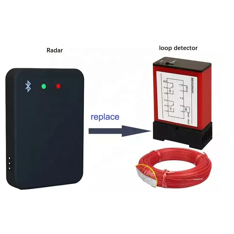 Rilevatore di Loop Radar da 79GHz APP per telefono Debug rilevatore di Loop per veicoli Wireless per cancello barriera per sistema di parcheggio auto