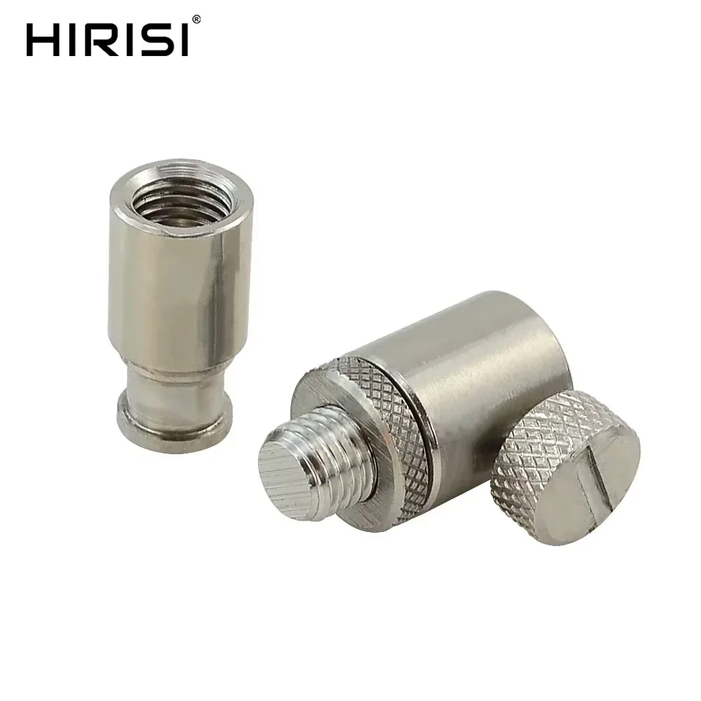 Hirisi Stainless Steel Quick Release Connector For Carp Fishing Alarms Rod Pod Bank Sticks AQ202