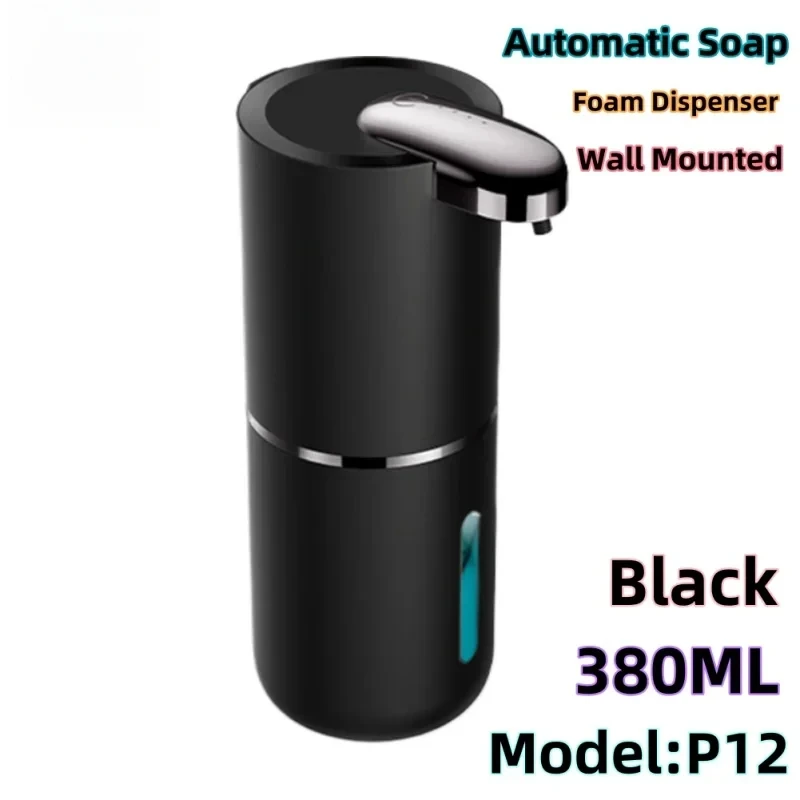 Xiaomi P12 Automatic Foam Soap Dispenser 380ml Wall Mounted Touchless IPX5 Waterproof Infrared Sensor for Home