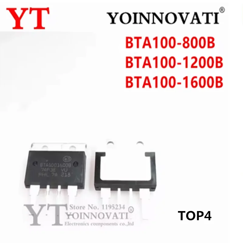 1-50PCS 100% New BTA100-800B BTA100-1200B BTA100-1600B 100A Good quality