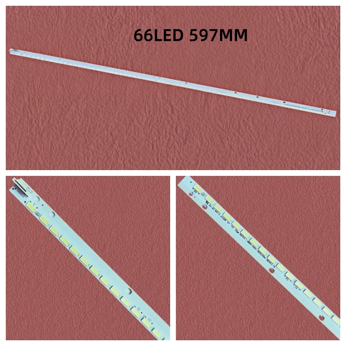 66 LED strip for 47LA643V 47LA640S 47LA644V 47GA6400 47LA643 KDL-47R500A 6920L-0001C 6922L-0052A 47PFL5038K/12 LC470EUE