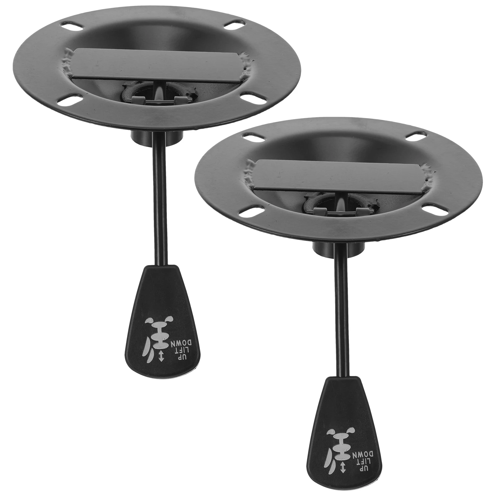 

Профессиональный стул, 2 шт., поворотное основание, металлический офисный стул, запасная часть, прочный механизм управления наклоном для игрового и офисного использования