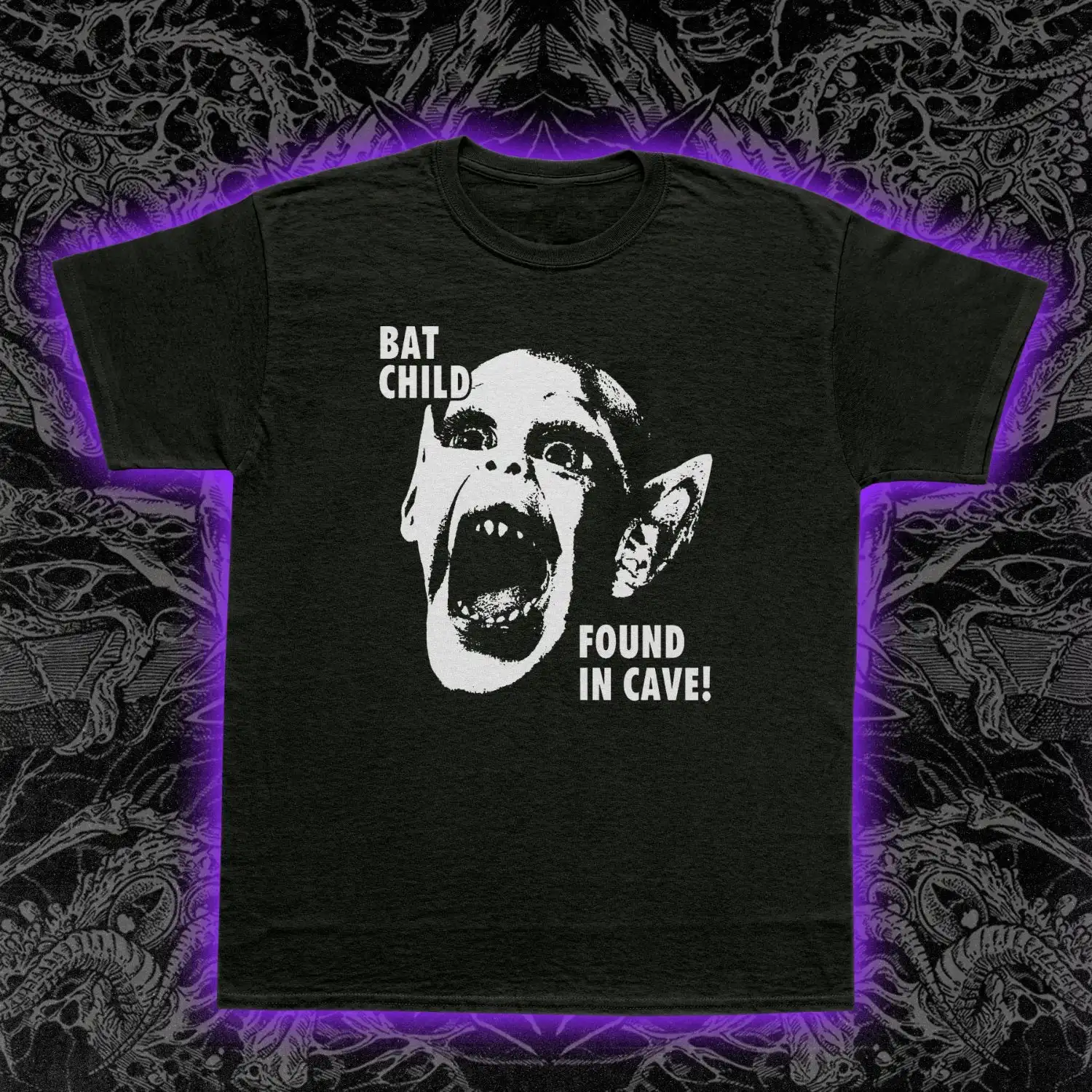 

Bat Boy Bat Child Found In Cave Premium Tee