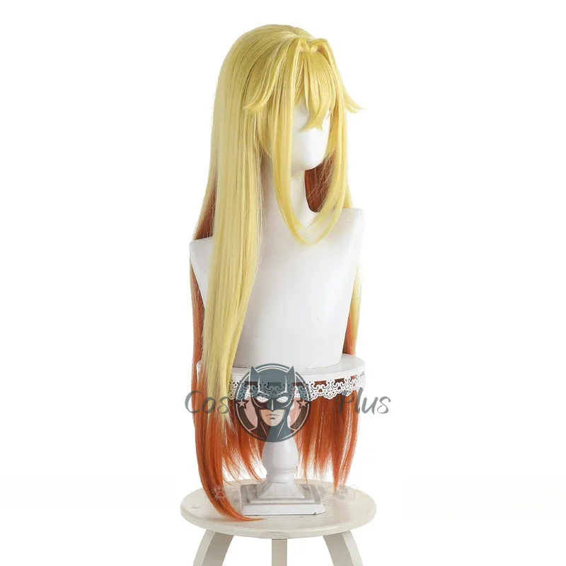 أنيمي البرية آخر بوس تظهر Lufas Maphaahl شعر مستعار تأثيري شقراء أصفر برتقالي طويل خصلات الشعر المستعار للنساء الفتيات مهرجان الكرنفال #3