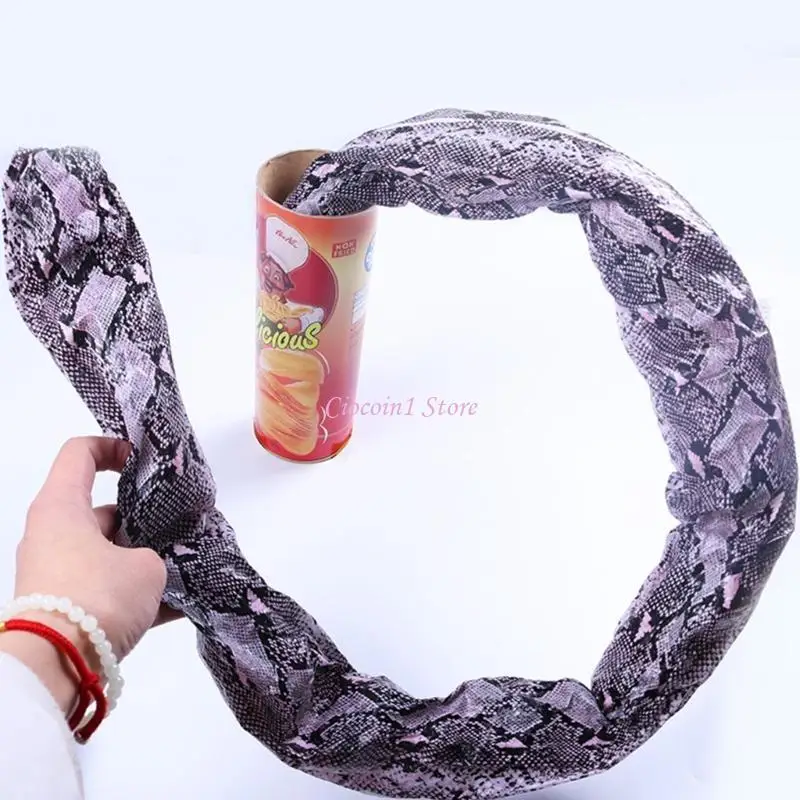 

Y1UB реалистичные картофельные чипсы, змея, банка для Хэллоуина, игрушка-трюк, дома с привидениями, вечерние украшения, детская