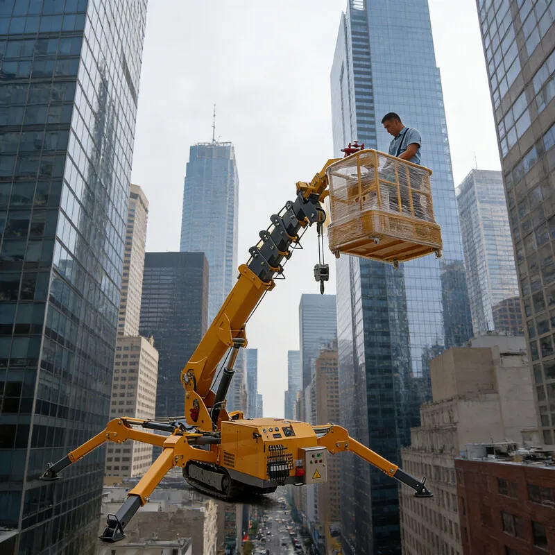 Customized 3-10 Ton Spider Crane – High Efficiency with Energy Recovery System, Factory Price