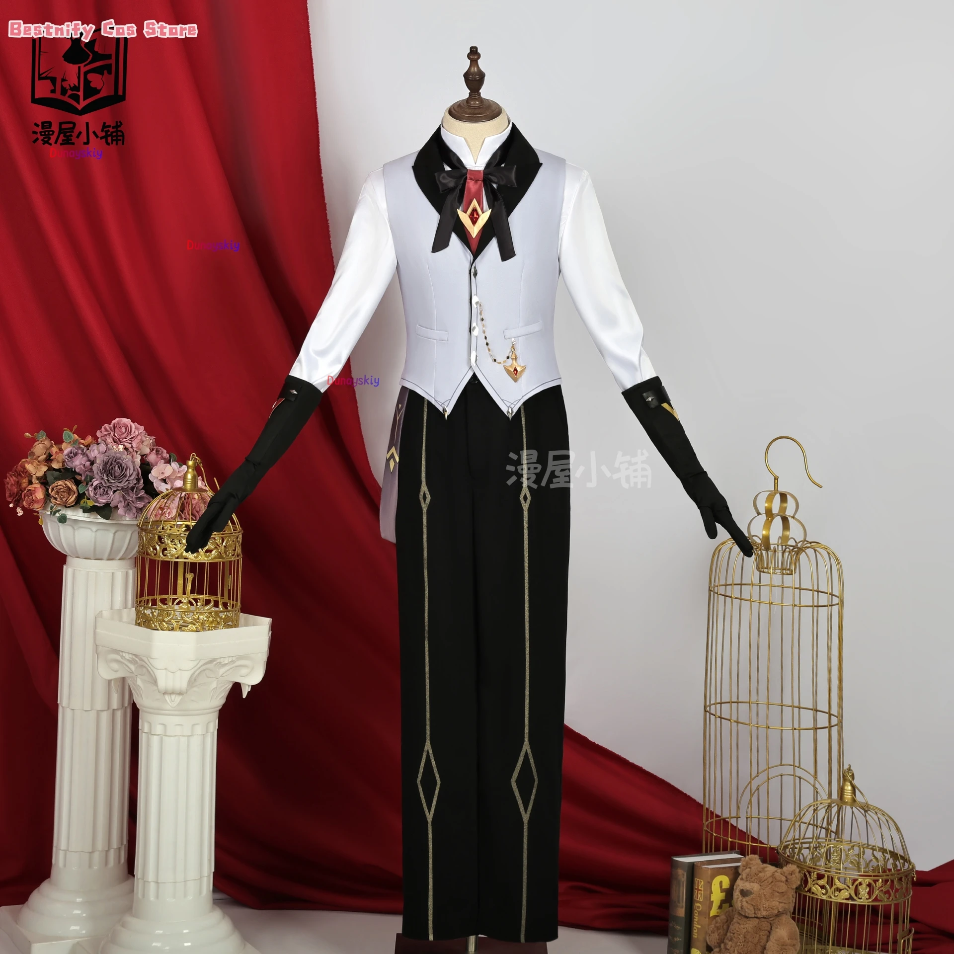 لعبة جينشين إمباكت تارتاليا أزياء تنكرية زي موحد شعر مستعار جديد للبشرة زي حفلة الهالوين ملابس مؤتمرات كوسفخе в상