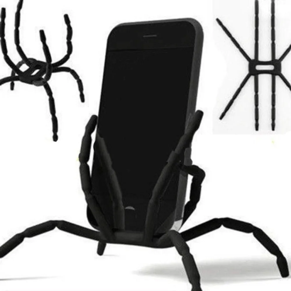 

Kickstands Mount Multi-Function Spider Phone Holder Adjustable Flexible Car Phone Stand Black Red Phone Bracket Bicycle Mount