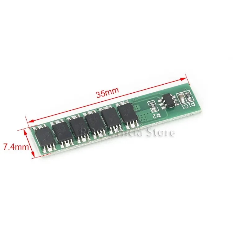 1S 15A 3.7V Li-Ion 6MOS Bms Pcm Batterij Bescherming Boord Pcm Voor 18650 Lithium Lion Batterij
