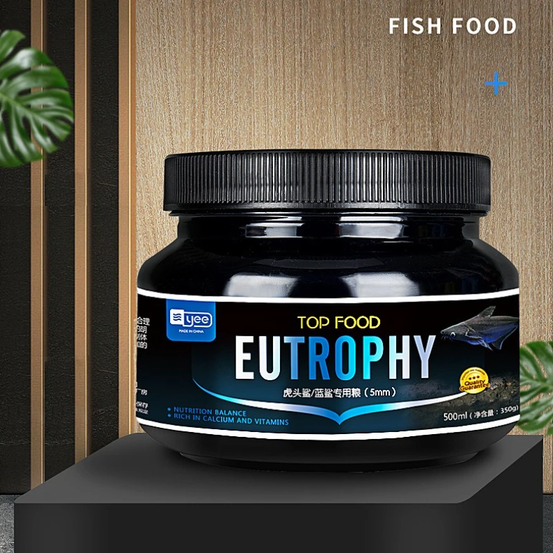 

YEE Blue Shark Fish Food Slow Sinking Pellets for Tiger Shark Oceanic Whitetip & Freshwater Fish High Protein Bottom Feeder Diet