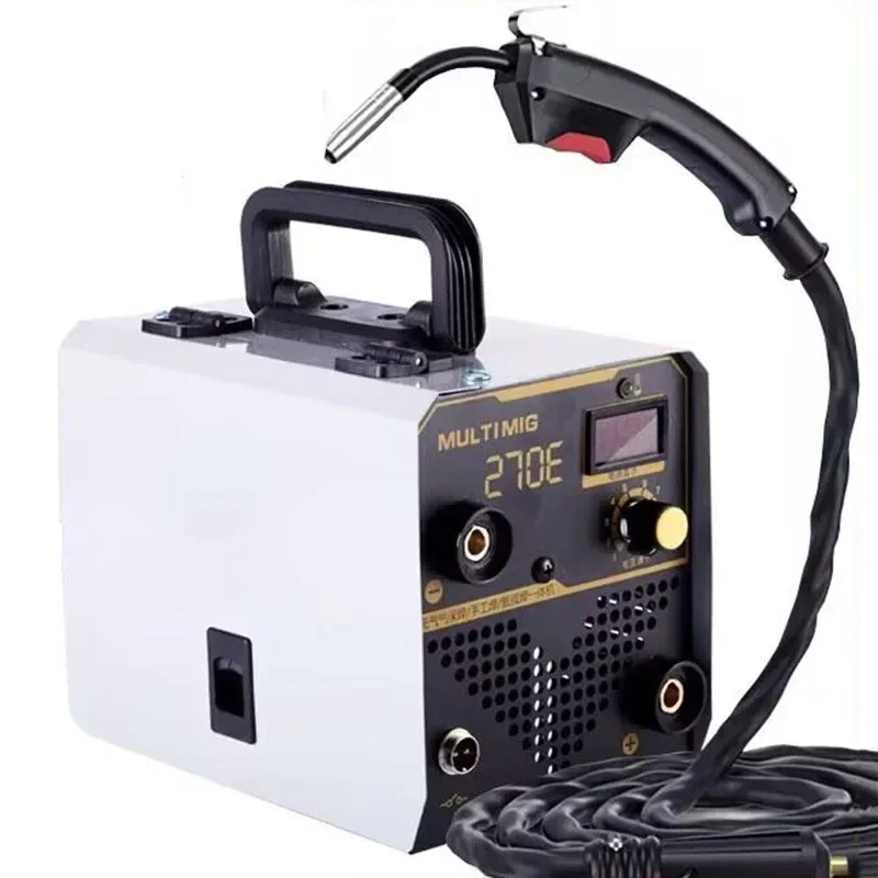 

220V Gas welding carbon dioxide gas protection welding machine one machine small second welding machine household gasless