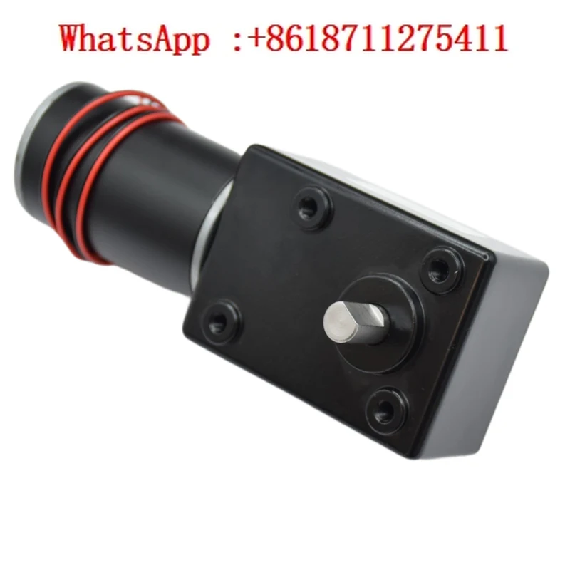 A5882-45 Dual axis Worm Gear DC Reduction Motor with Positive and Reverse Rotation, High Torque Speed Control, Metal Gear Motor