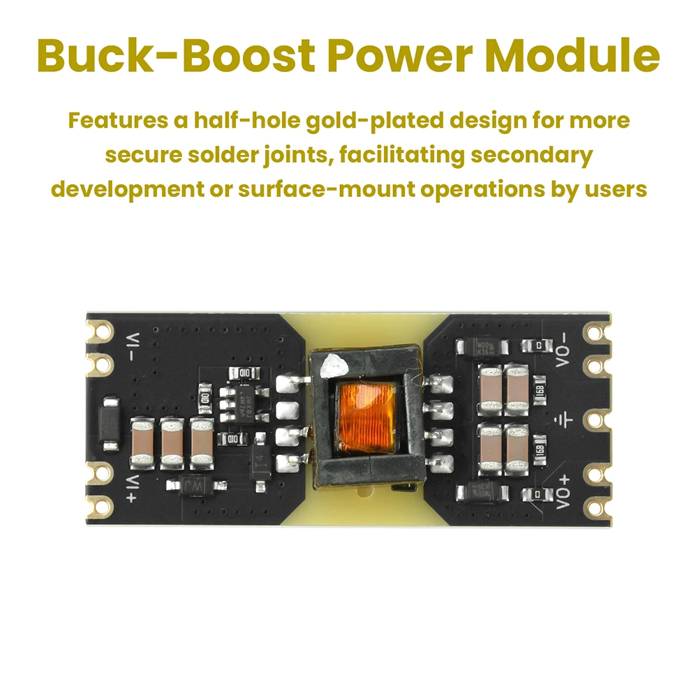 JW3510 flyback Isolated Power Module DC-DC Converter 3-42V Input To 5V 12V ±5V ±12V Output Buck-Boost Module Reserved for LDO