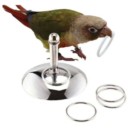 

Parrot Interactive Toys Training Supplies Hupi Peony Development Intelligence Mystical Wind Parrot Traps Pet Supplies